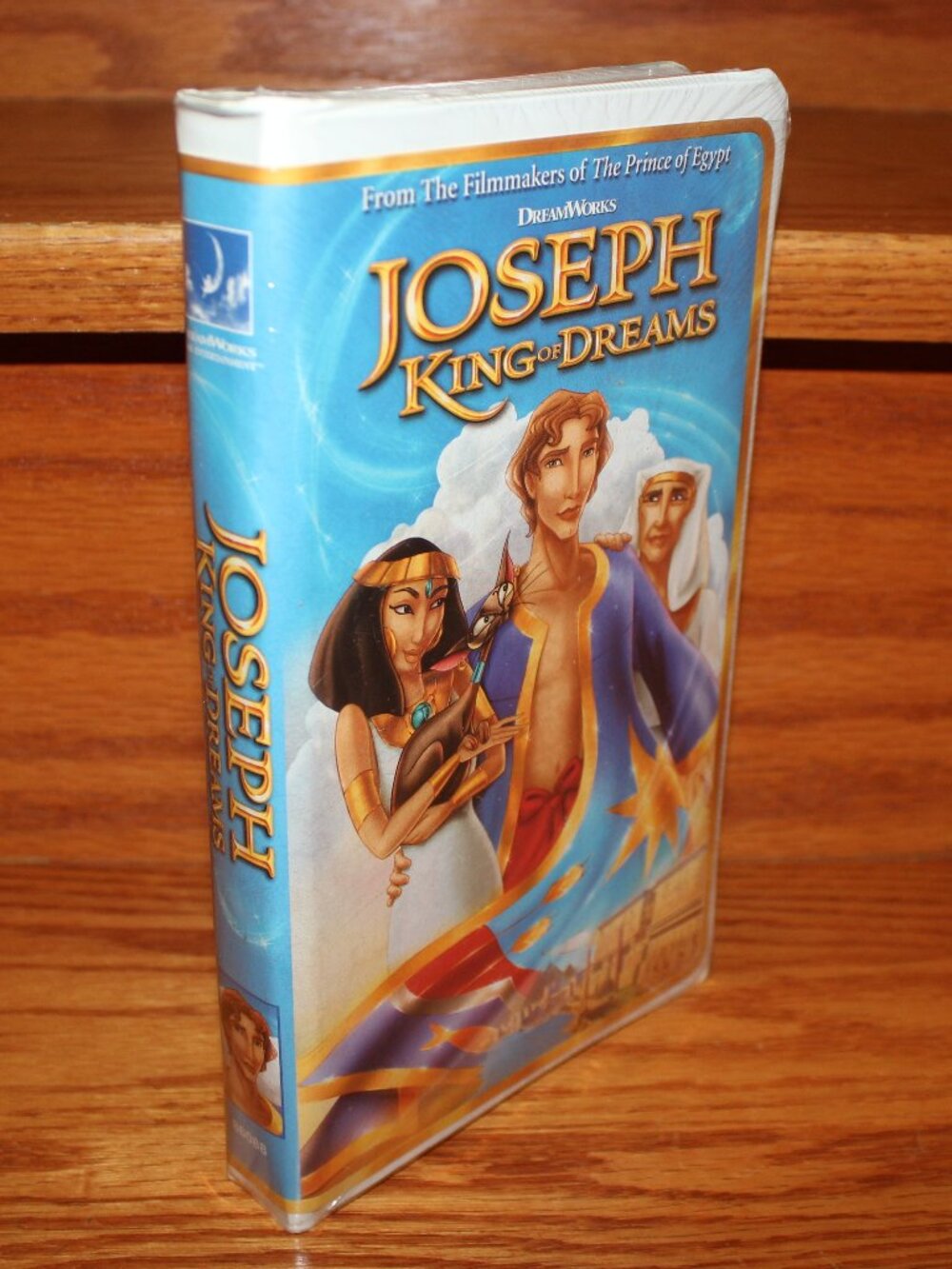 3/$55❤️sealed watermarked 2000 JOSEPH KING OF DREAMS White Clamshell VHS tape